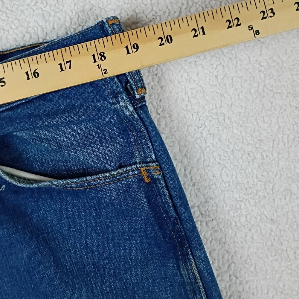 Vintage Wrangler 945DEN Jeans Men 38x30 Blue Denim USA Made Straight Leg Utility